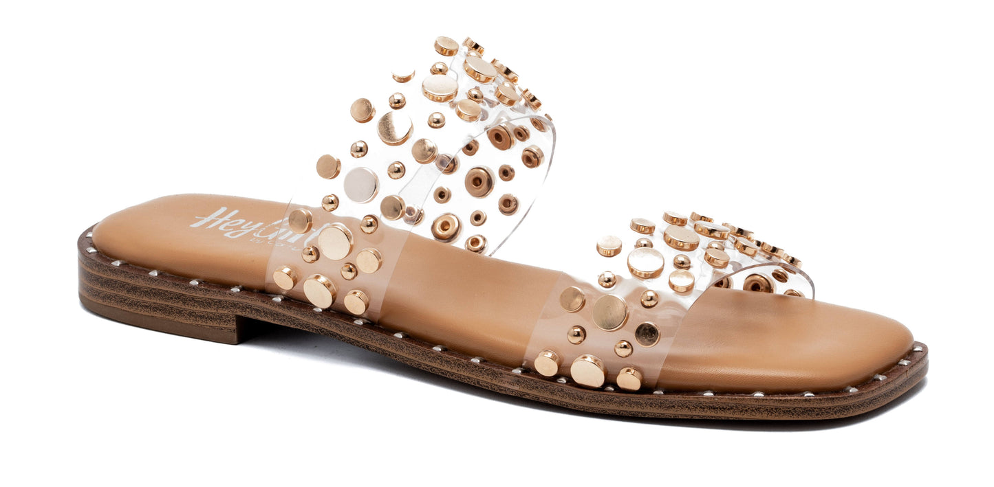 Corky’s Magnet Clear Sandal