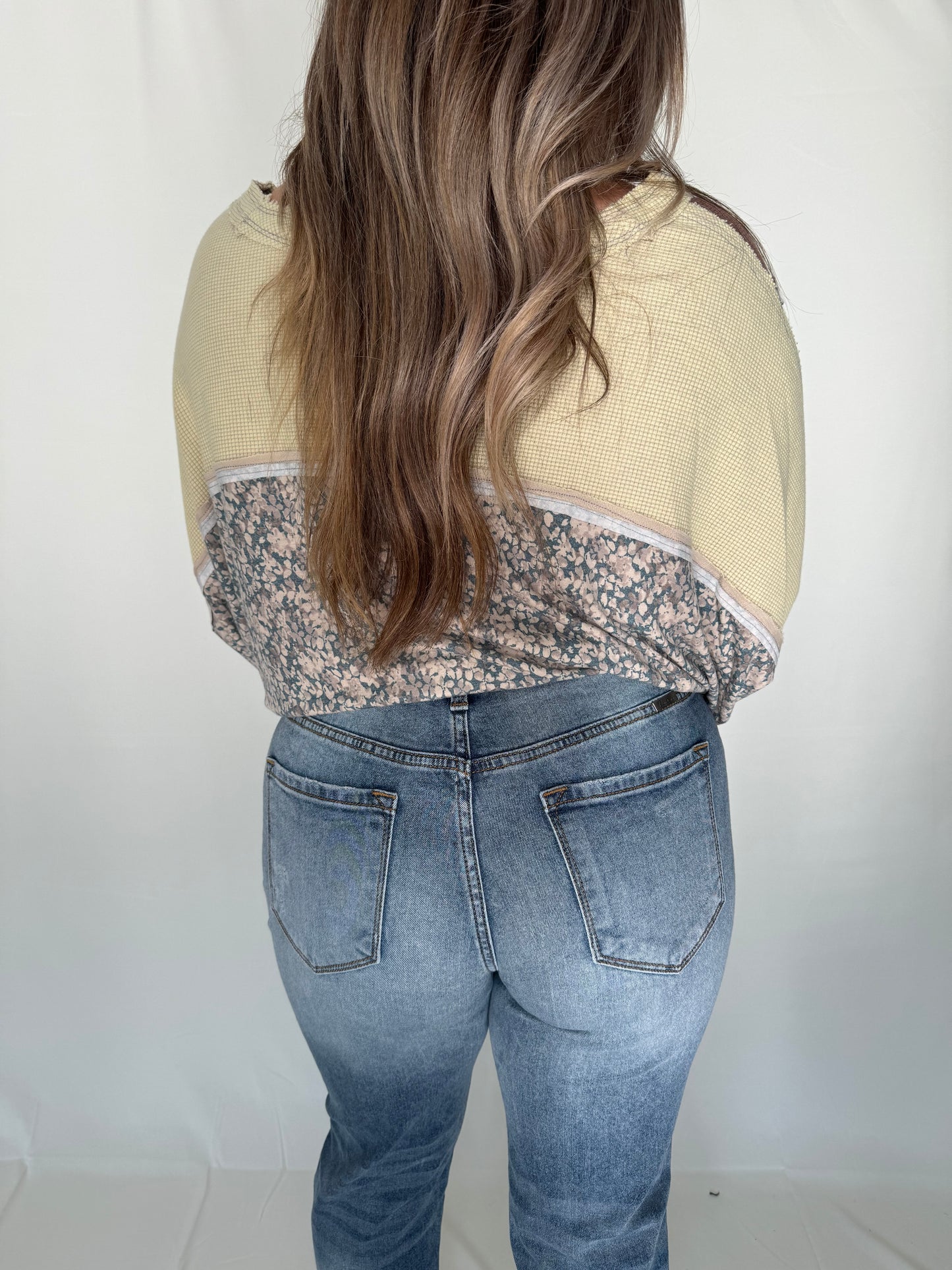 Macie Kancan High Rise Mom Jean