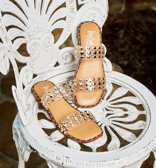 Corky’s Magnet Clear Sandal