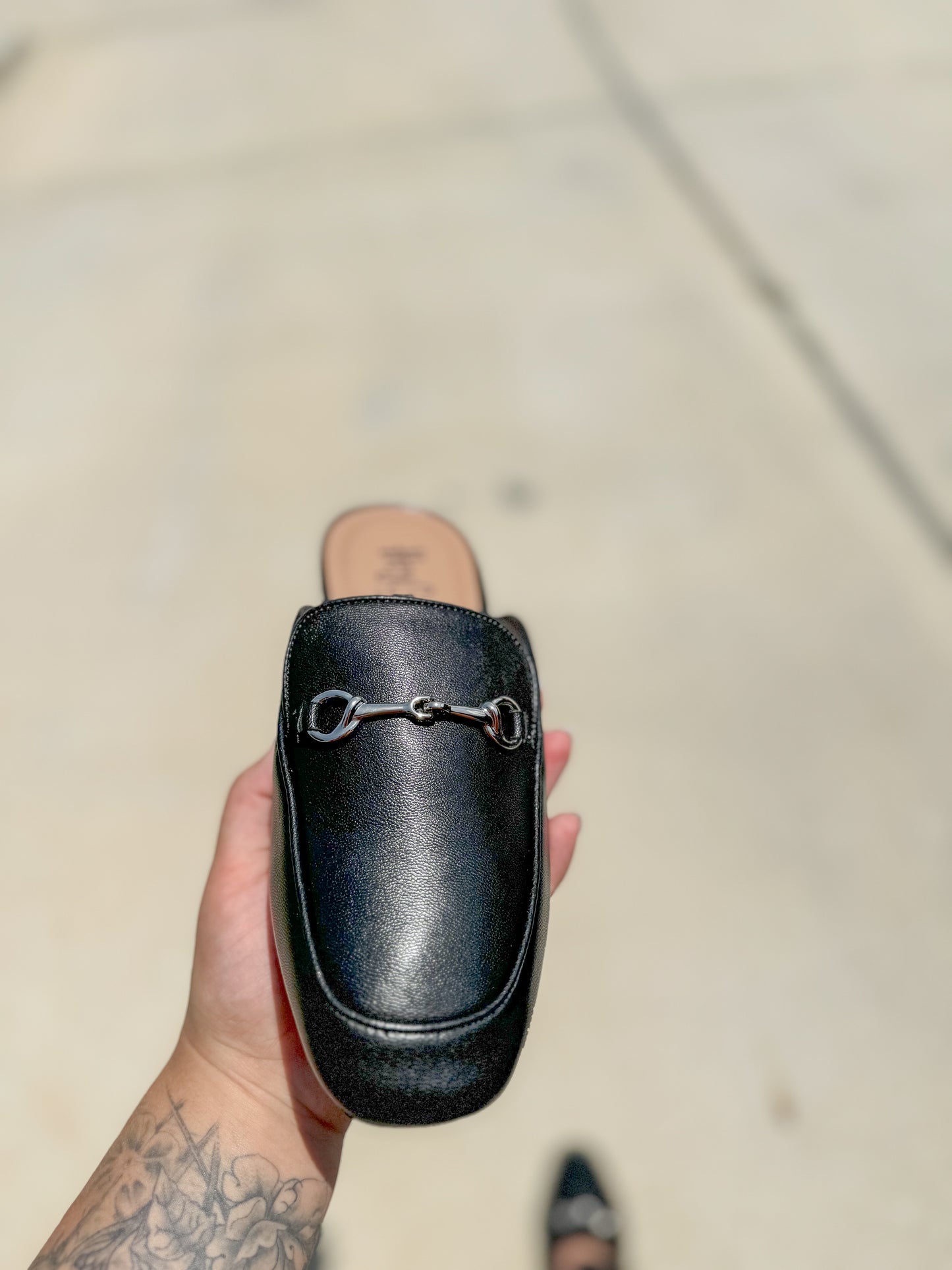 Corky’s Black Charmer Mules