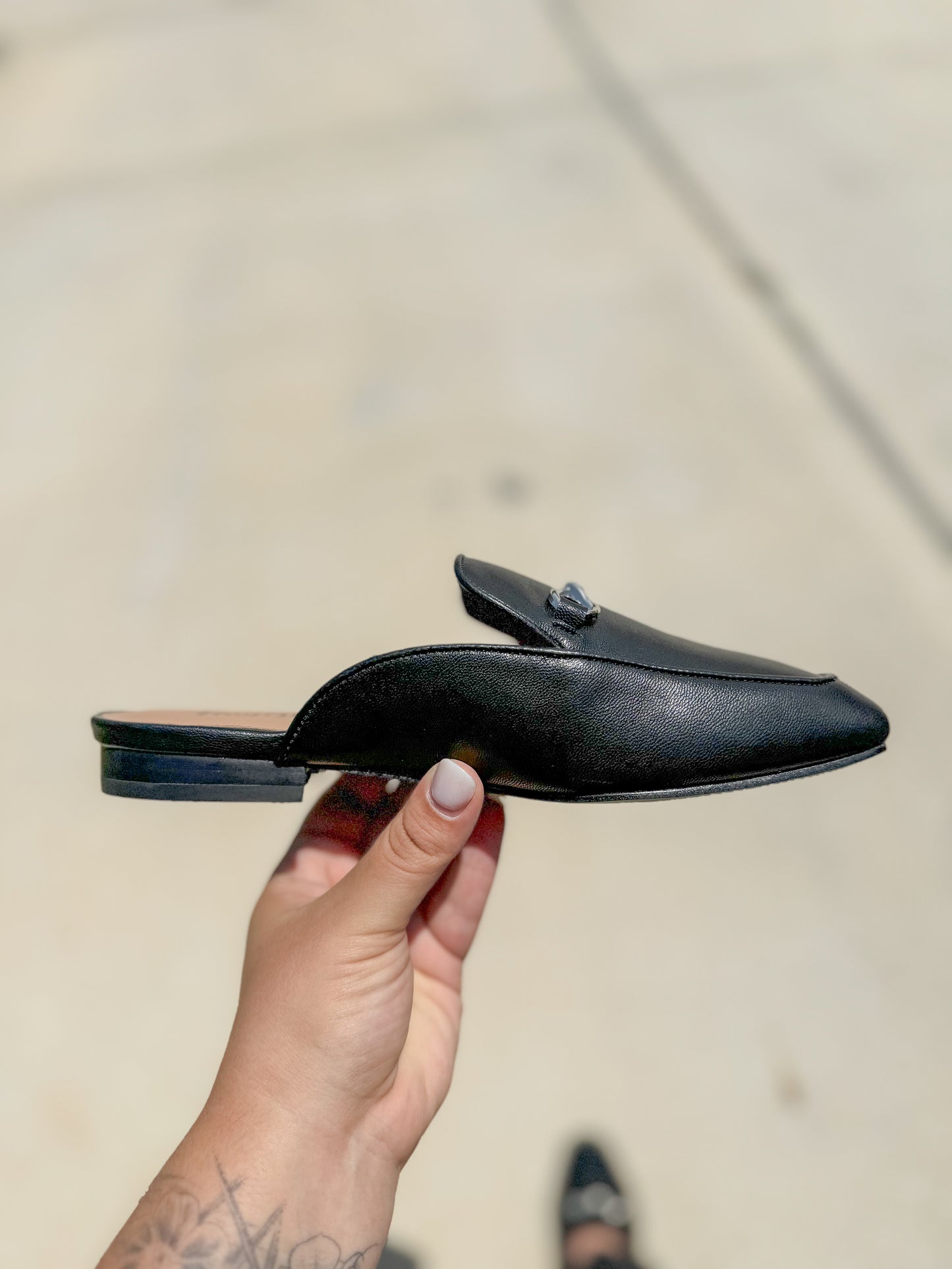 Corky’s Black Charmer Mules