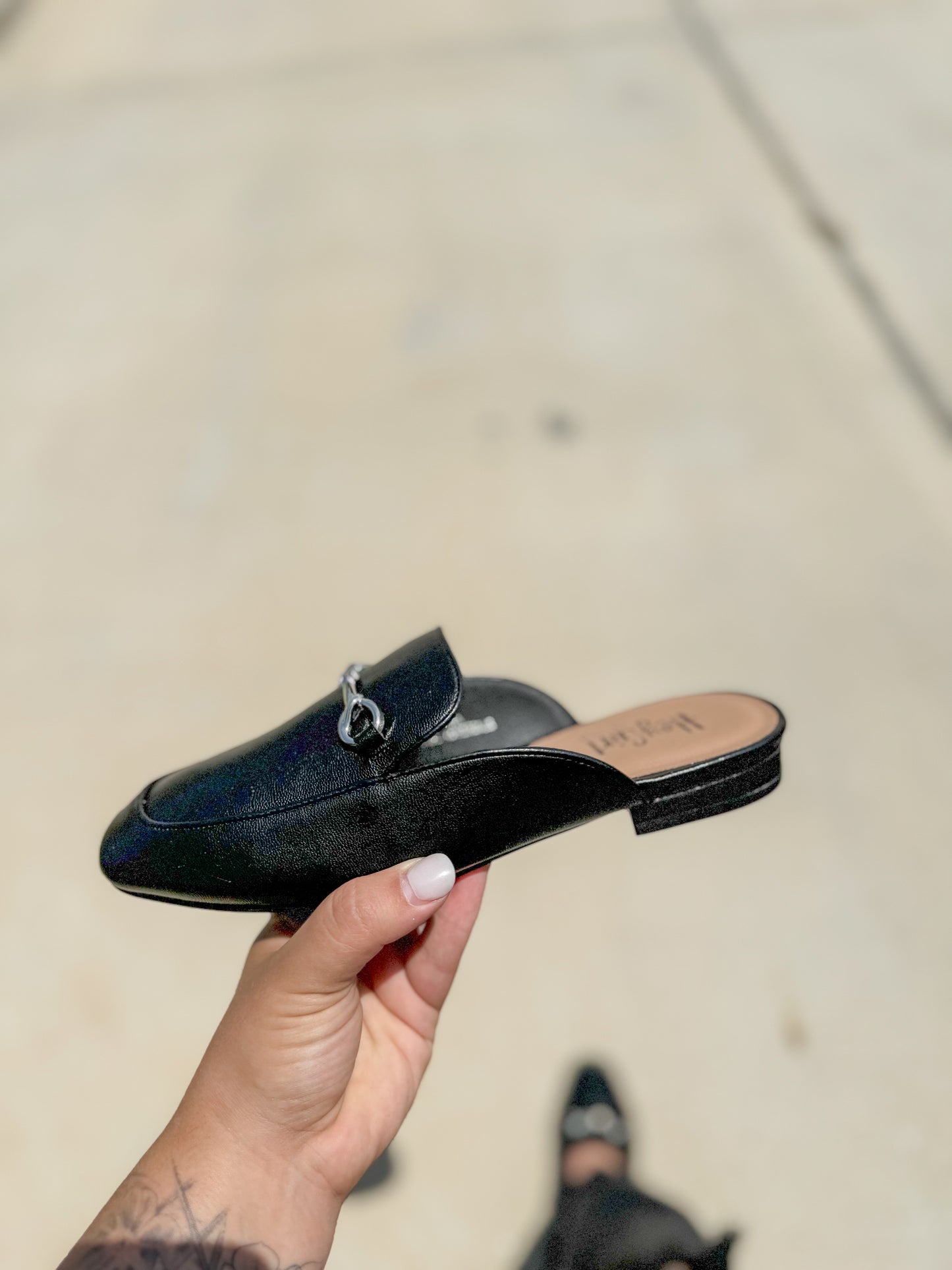 Corky’s Black Charmer Mules