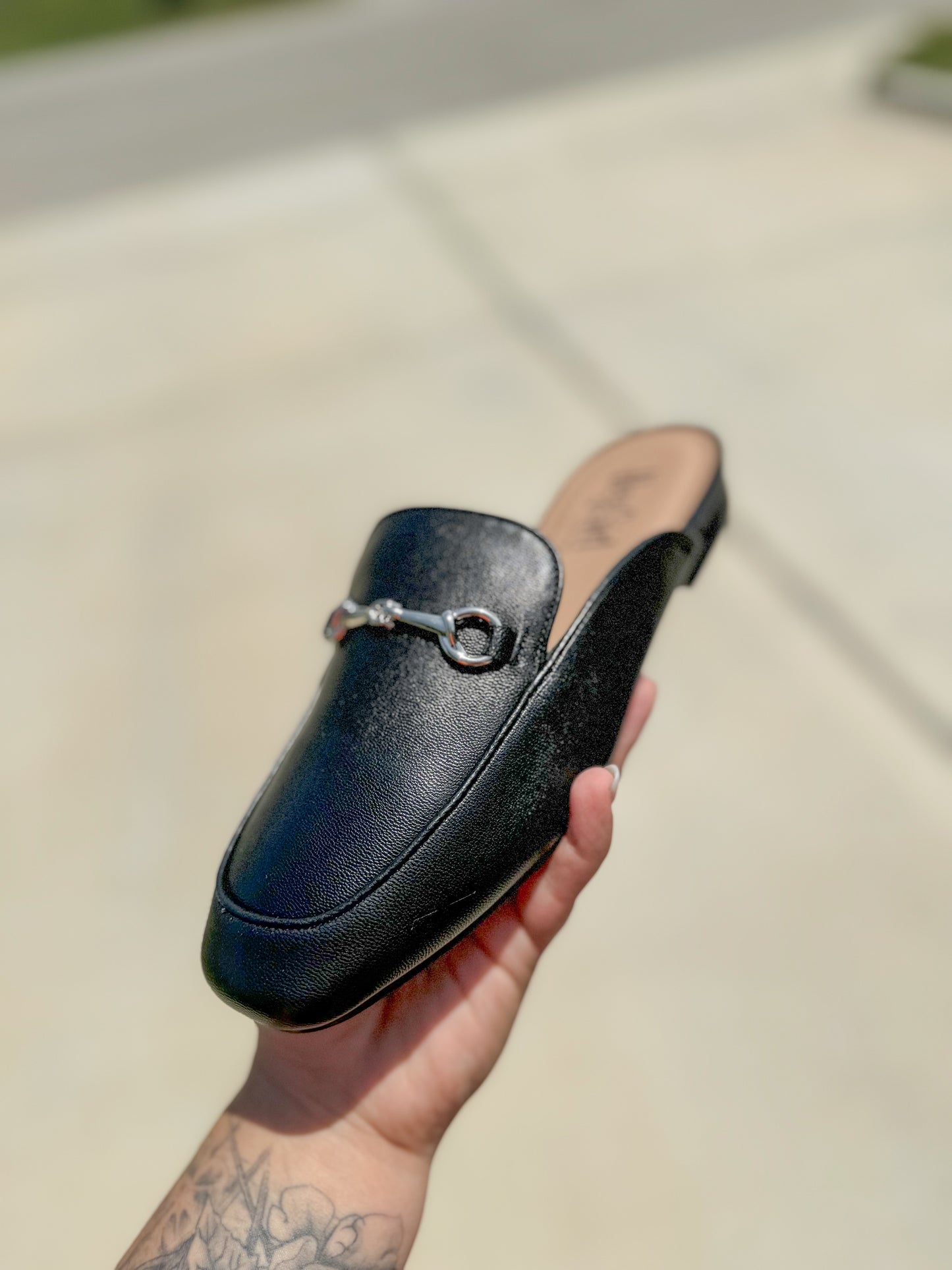 Corky’s Black Charmer Mules