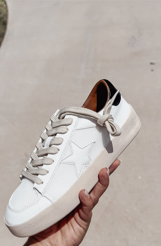 Corky’s White Another Round Sneakers